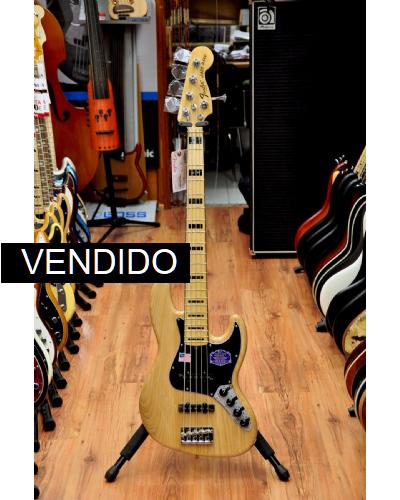 Fender American Deluxe Jazz Bass V Natural MN #2